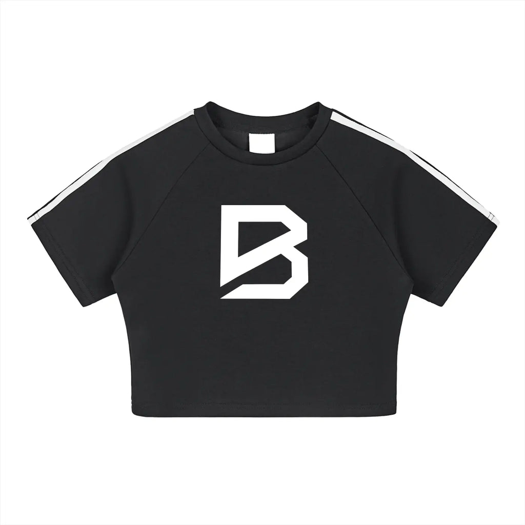 Taped Cooling Performance Crop Top ODMPOD