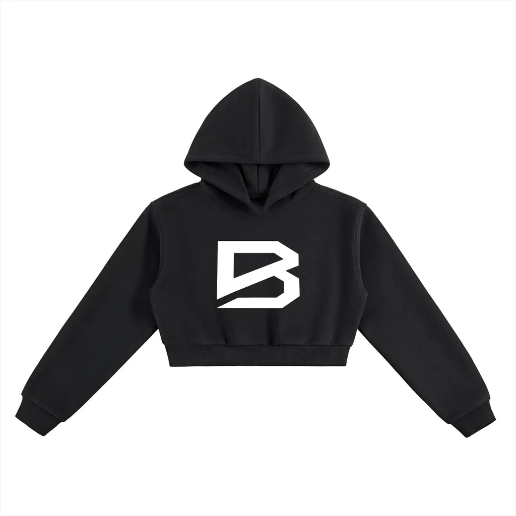 Essential Cropped Hoodie - Brace Gymwear
